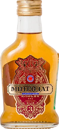 Коньяк Коньяк Митридат 3 звезды 0.1 л