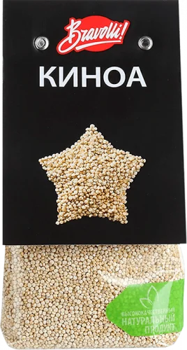 Крупы Киноа Bravolli!