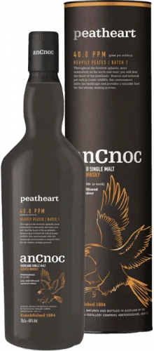 Виски anCnoc Peatheart, в тубе