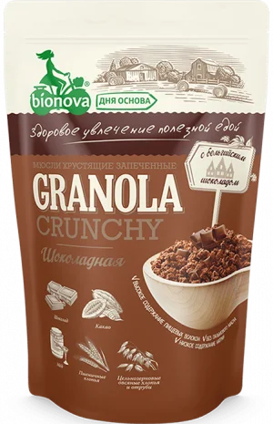 Мюсли Бионова, шоколадные