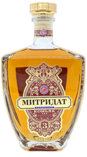 Коньяк Митридат, 3 летней выдержки