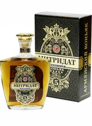 Коньяк Митридат, 5 летней выдержки
