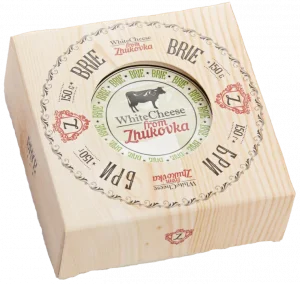 Сыр мягкий Бри White Cheese From Zhukovka 150гр