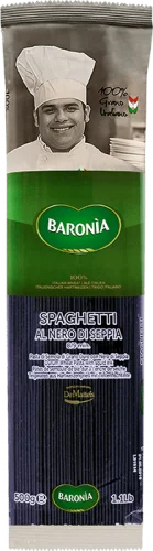 Макароны Спагетти с чернилами каракатицы SPAGHETTI NERO SEPPIA